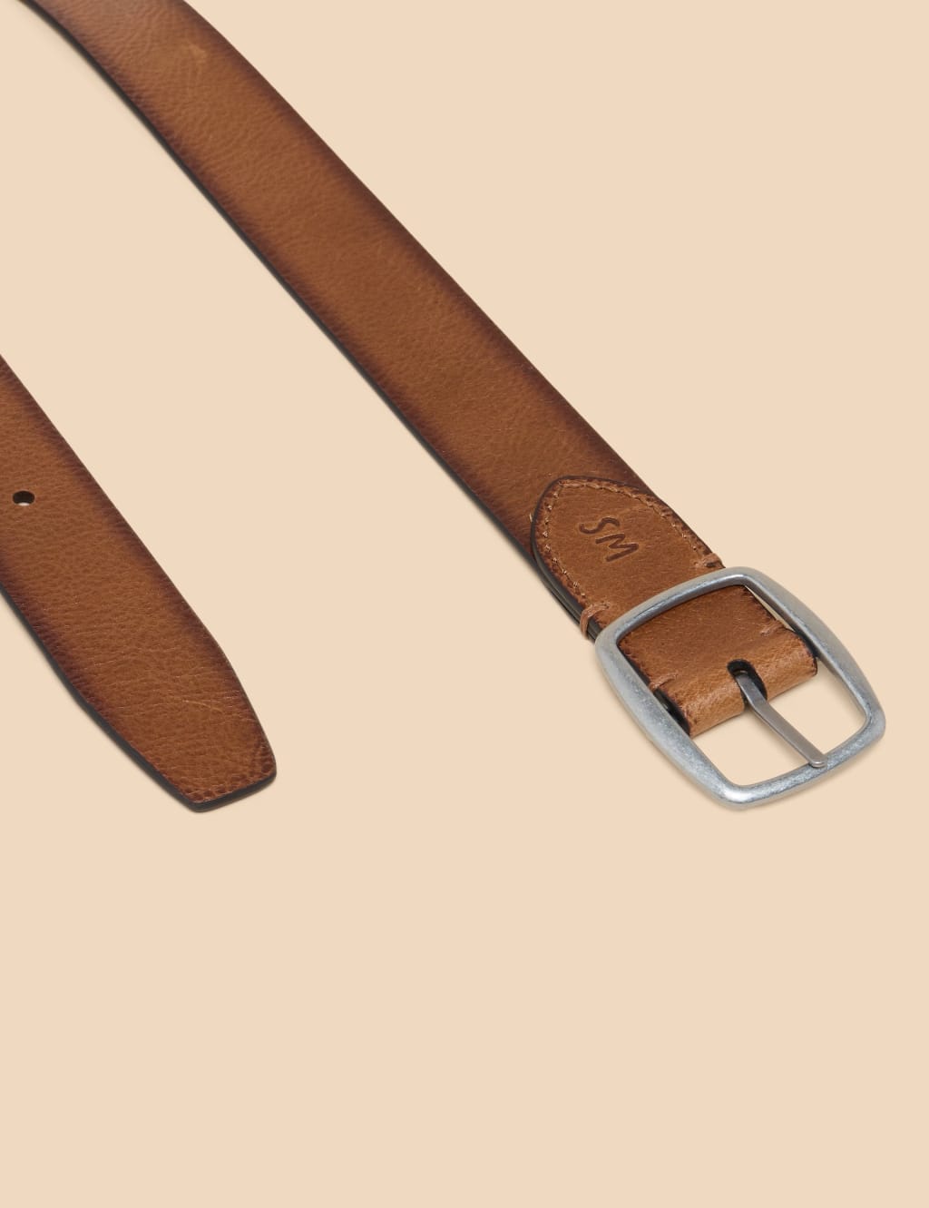 Leather Reversible Jeans Belt 2 of 3