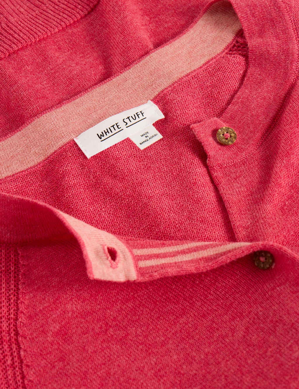 Pure Cotton Crew Neck Cardigan 6 of 6