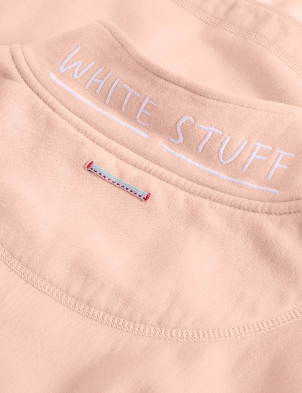 Pure Cotton Funnel Neck Half Zip Sweatshirt 6 of 7