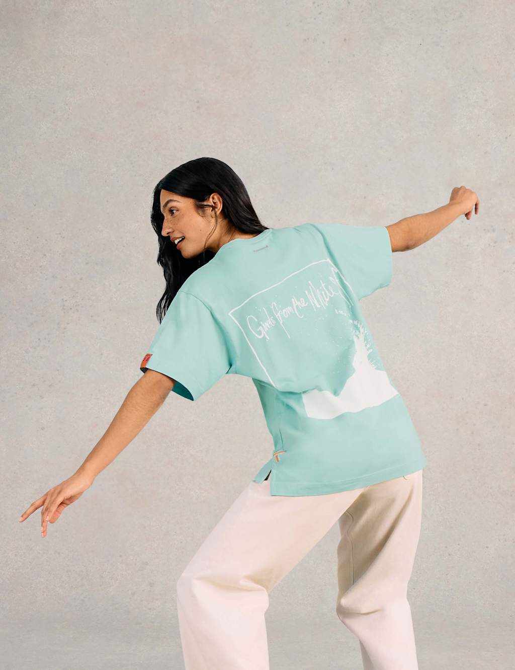 Pure Cotton Graphic T-Shirt 5 of 7
