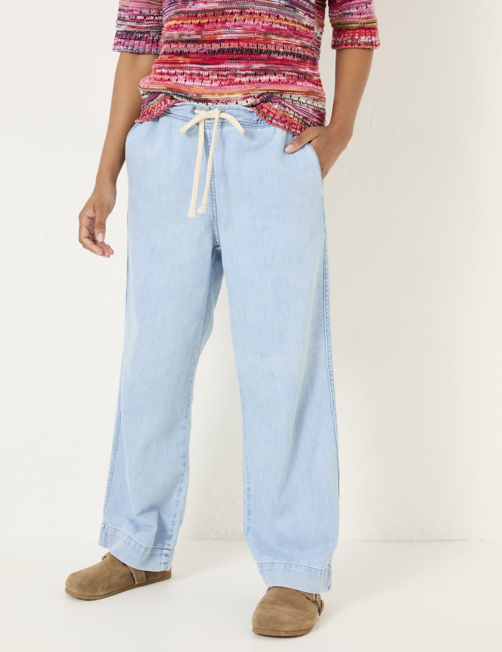 Elasticated Wide Leg Jeans 5 of 6