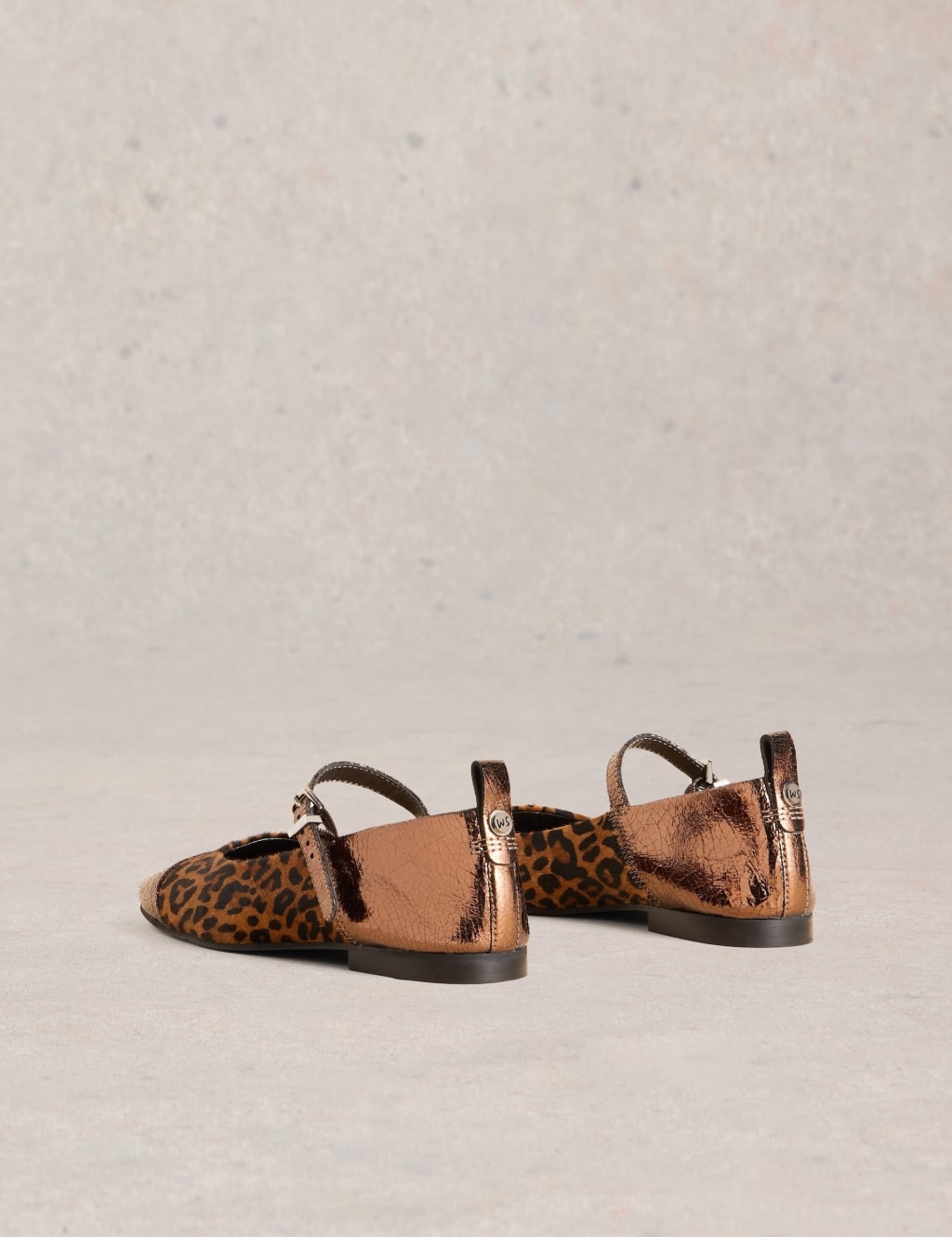 Flat animal print sandals store