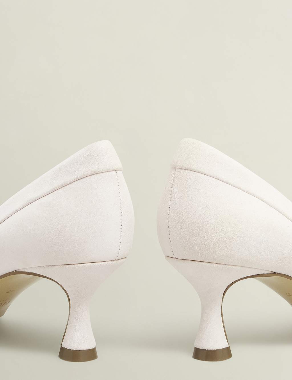 Slip On Kitten Heel Pointed Court Shoes 6 of 7