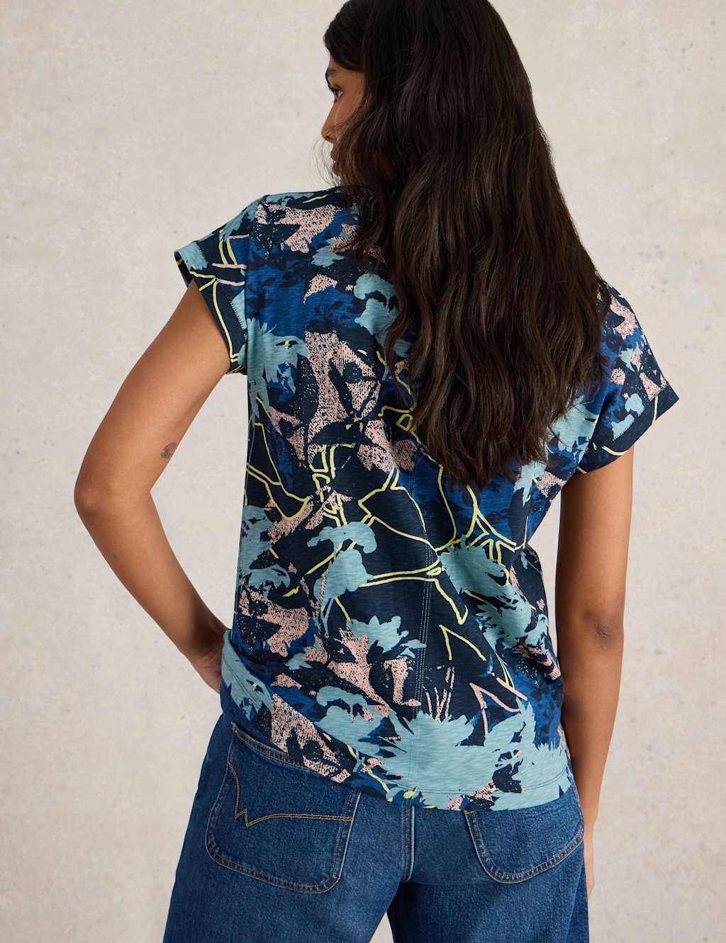 Pure Cotton Printed T-Shirt 6 of 10