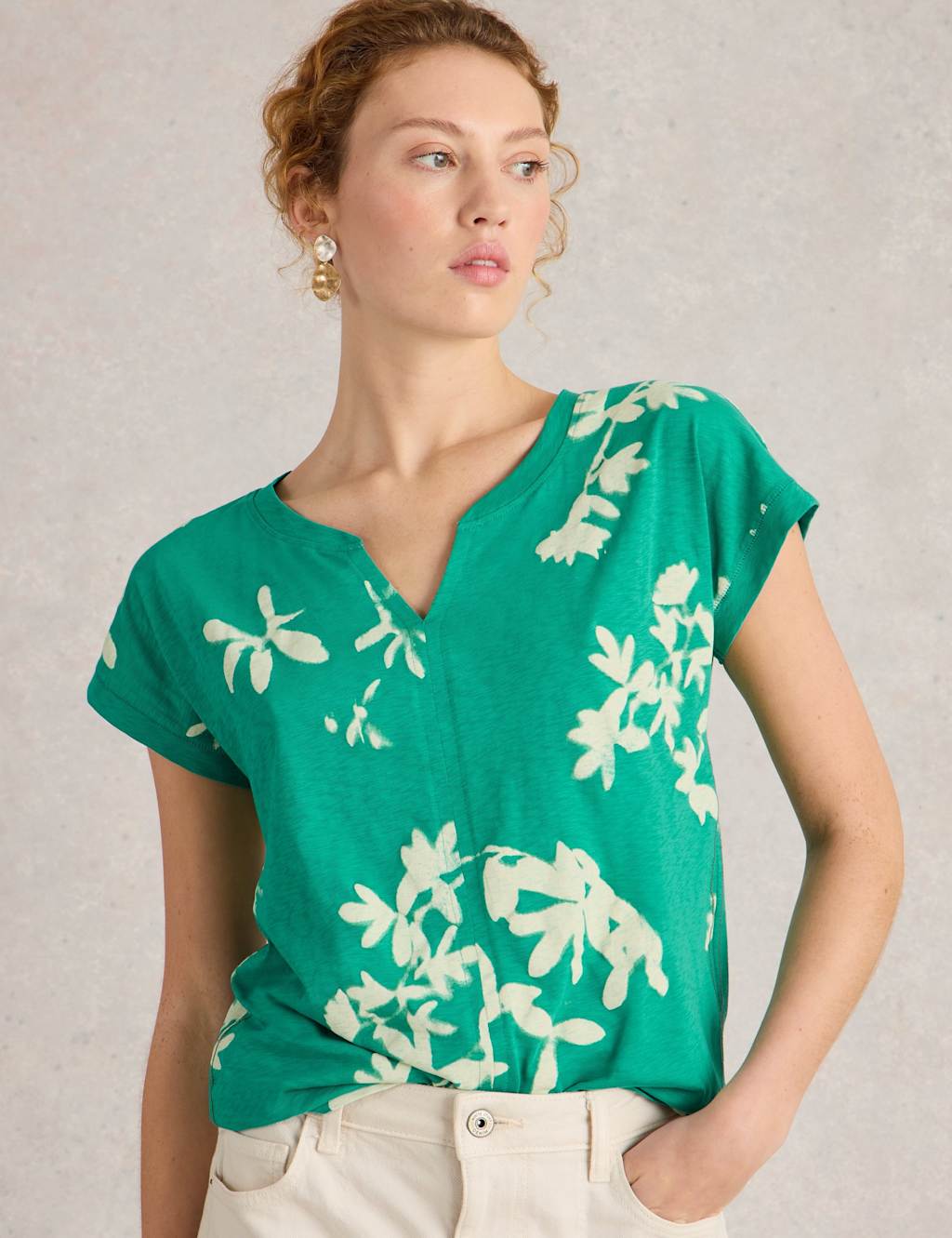 Pure Cotton Printed T-Shirt 6 of 7