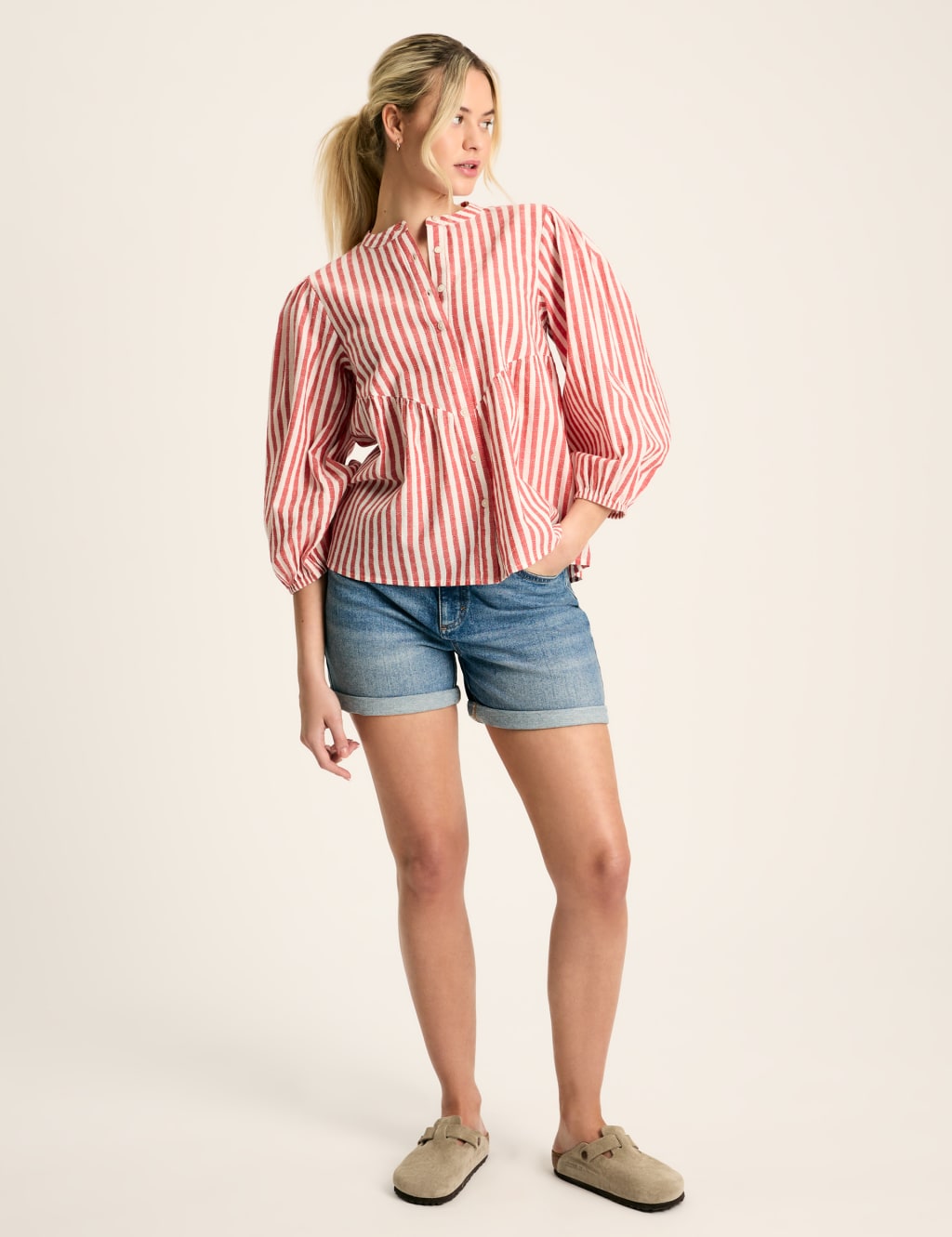 BLOUSON SLEEVE BLOUSE main image 1