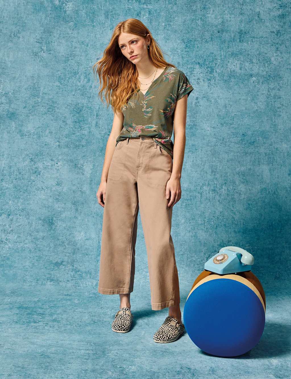 Pure Cotton Bird Print T-Shirt 8 of 8