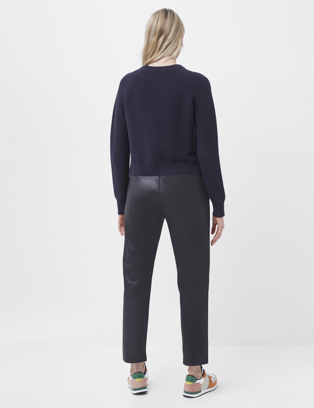 Pure Cotton Textured Relaxed Jumper 4 of 4
