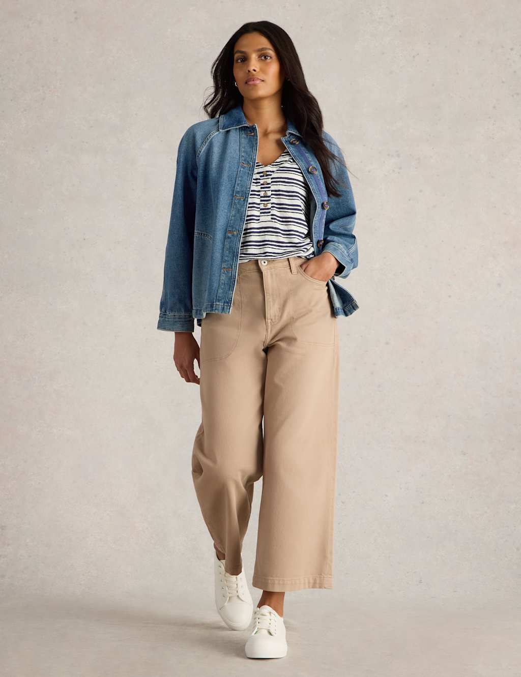 Denim Relaxed Jacket 3 of 6