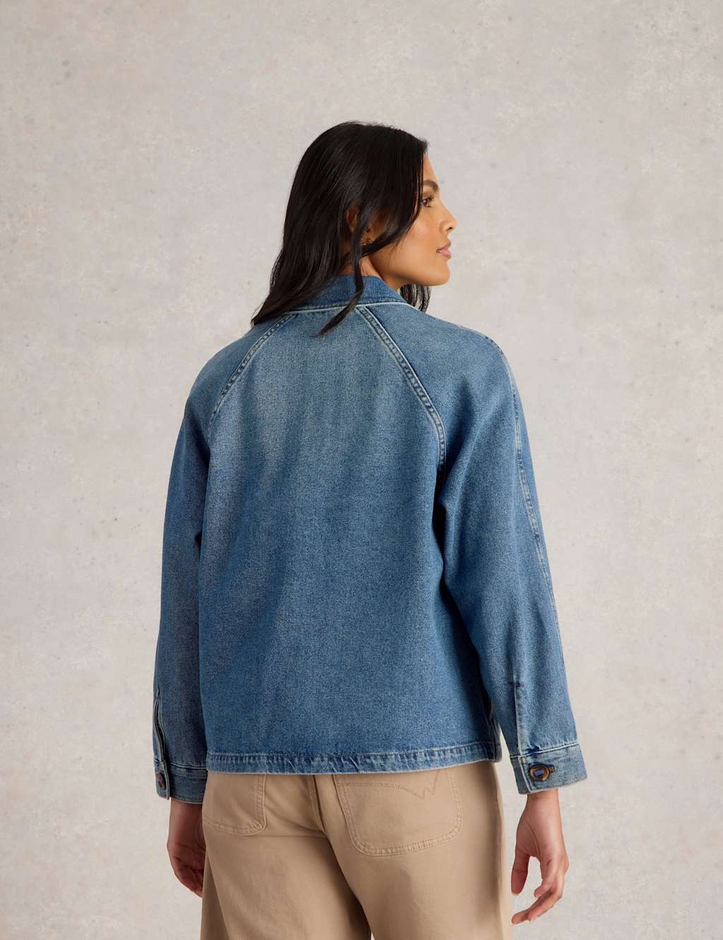Denim Relaxed Jacket 4 of 6