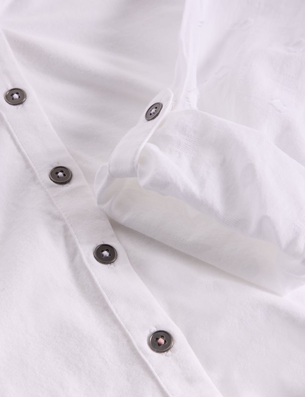Pure Cotton Jersey Collared Shirt 2 of 2