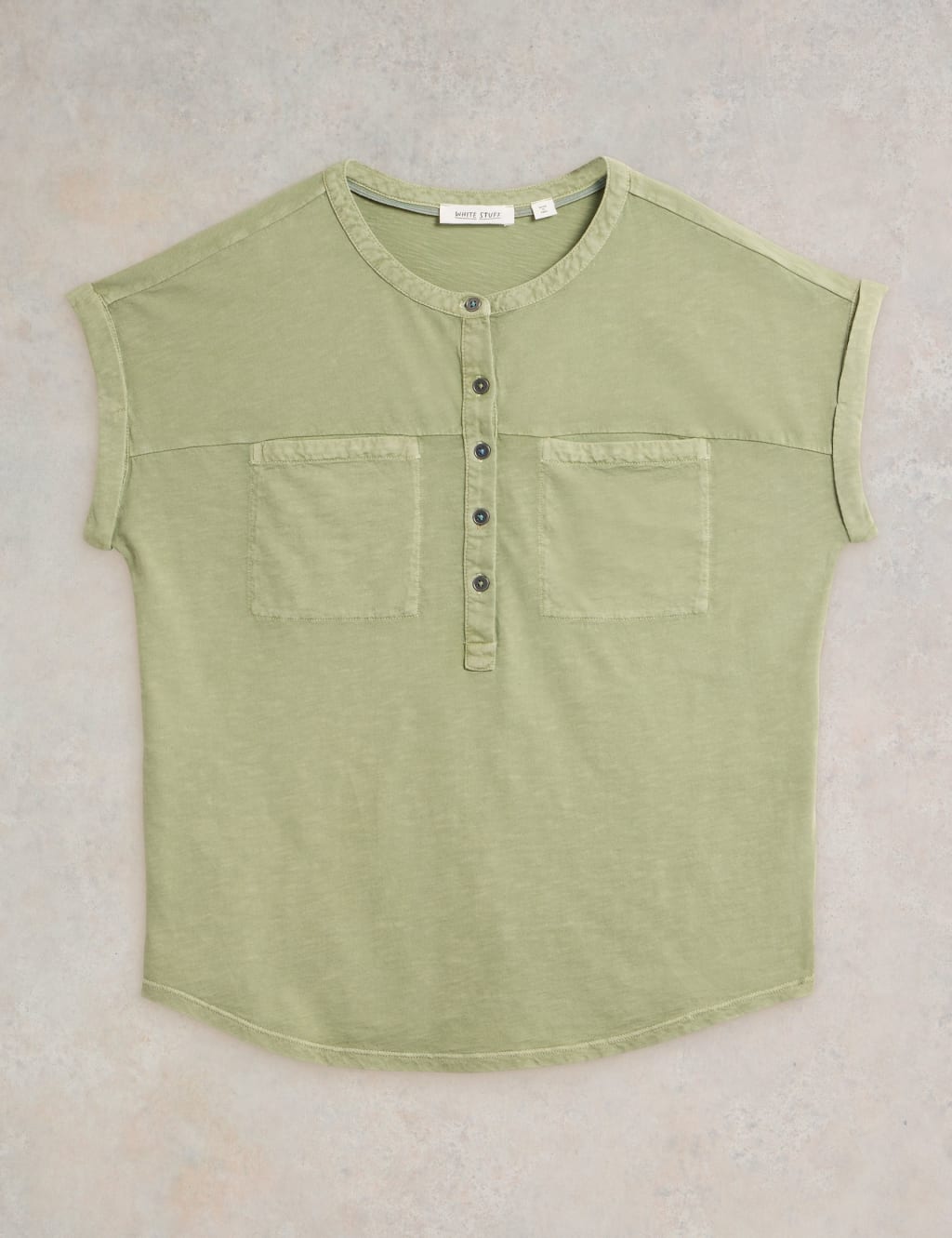Pure Cotton Crew Neck Shirt 2 of 6