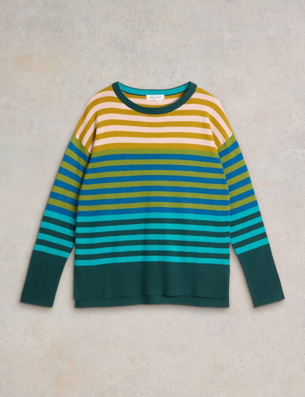 Cotton Rich Striped Jumper 2 of 6