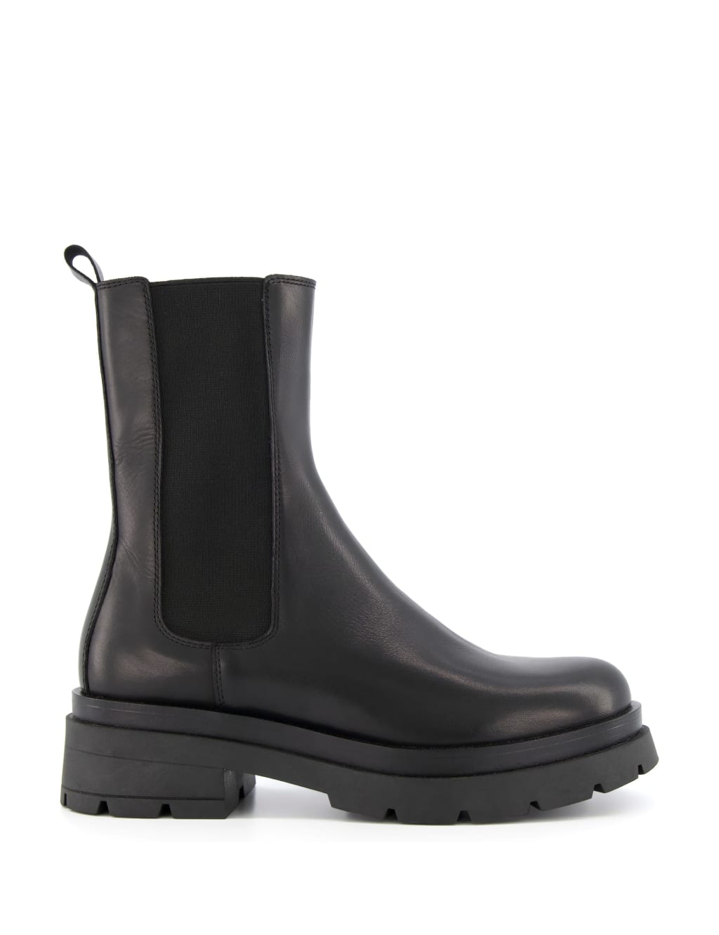 Leather Chelsea Flatform Ankle Boots Dune London M S
