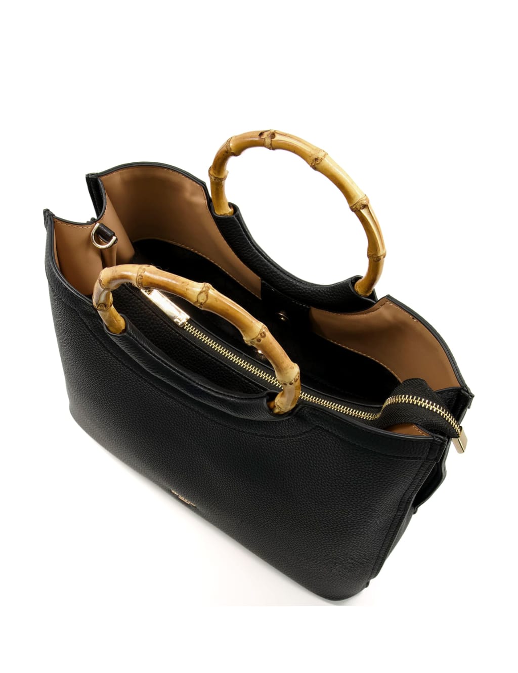 Bamboo Handle Tote Bag 3 of 4