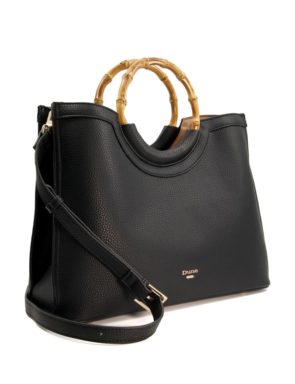 Bamboo Handle Tote Bag 1 of 4