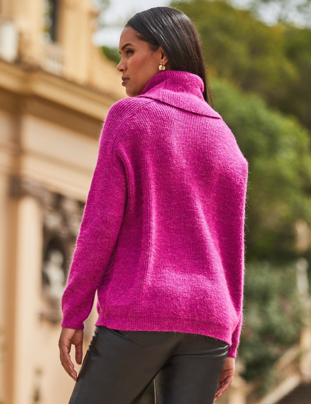 Roll Neck Relaxed Jumper 3 of 6
