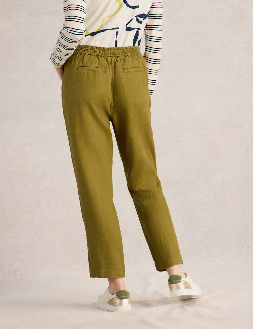 Pure Linen Trousers 4 of 6