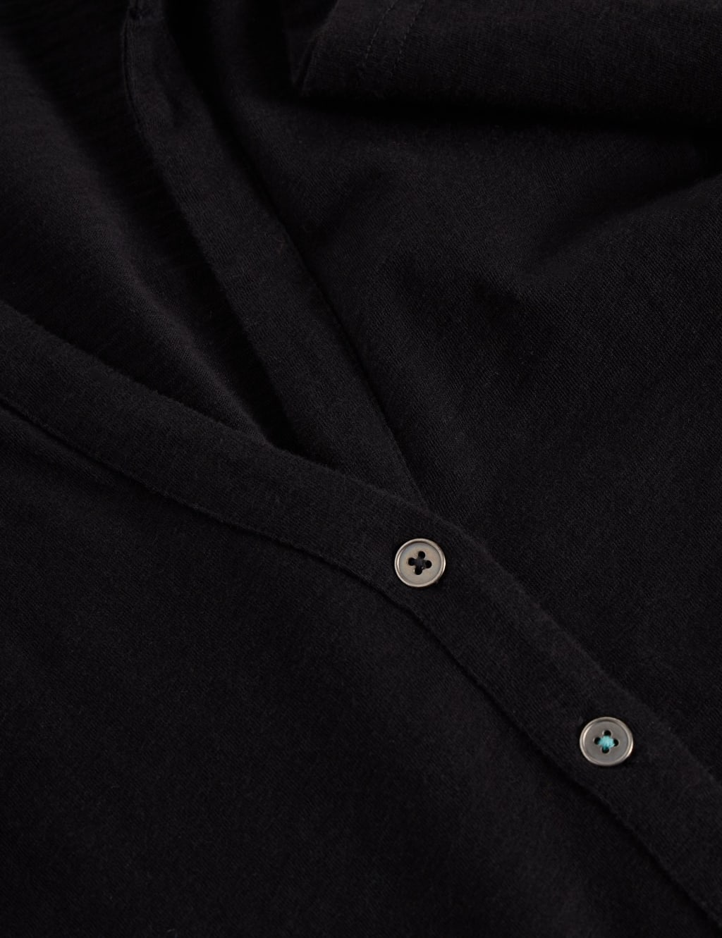Pure Cotton Jersey Collared Top 6 of 6