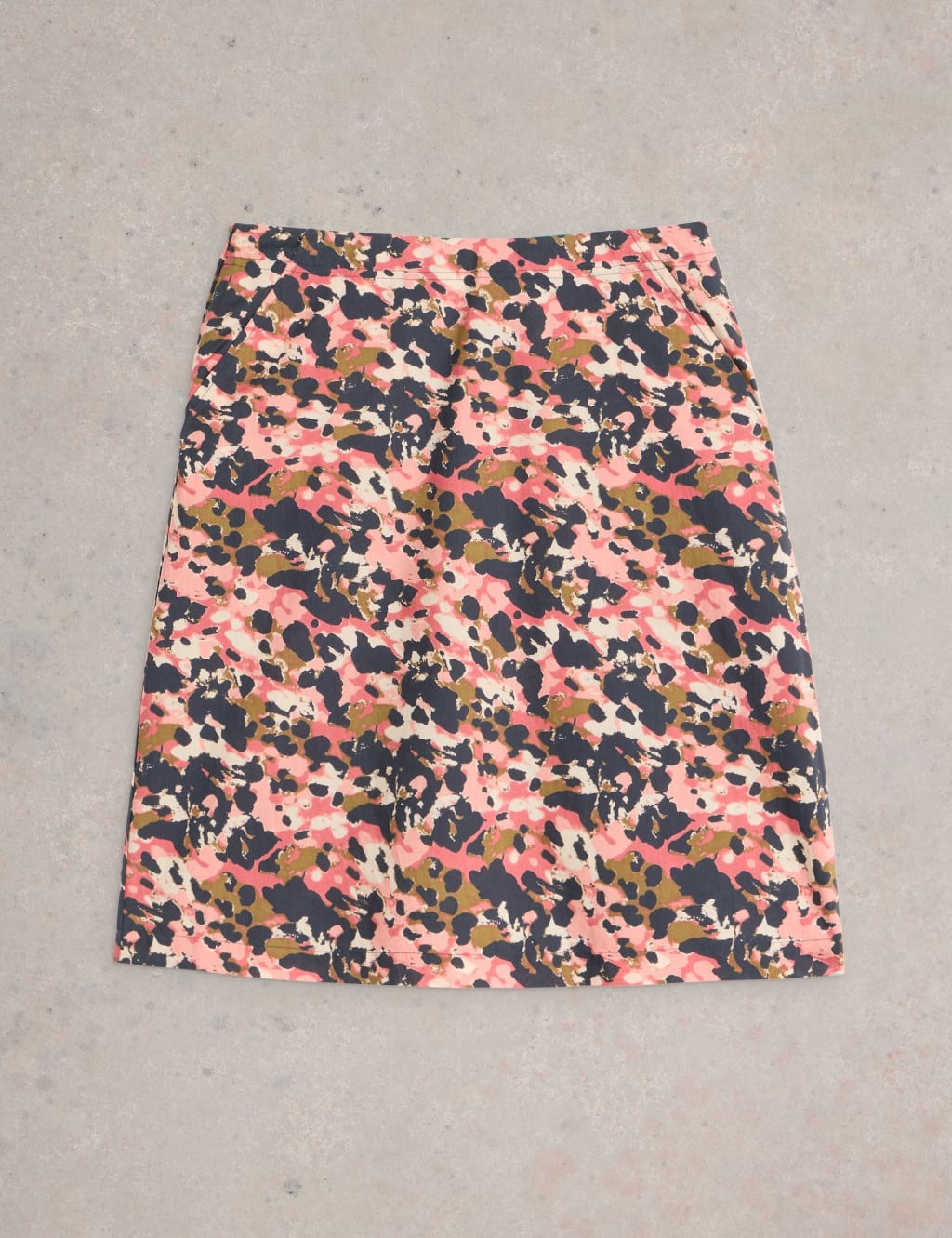 Pure Cotton Printed Reversible A-Line Skirt 6 of 7