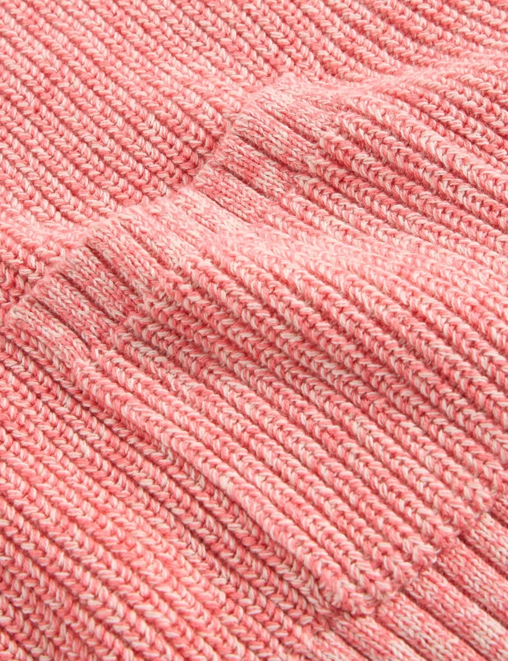 Pure Cotton Textured Crew Neck Jumper 6 of 6