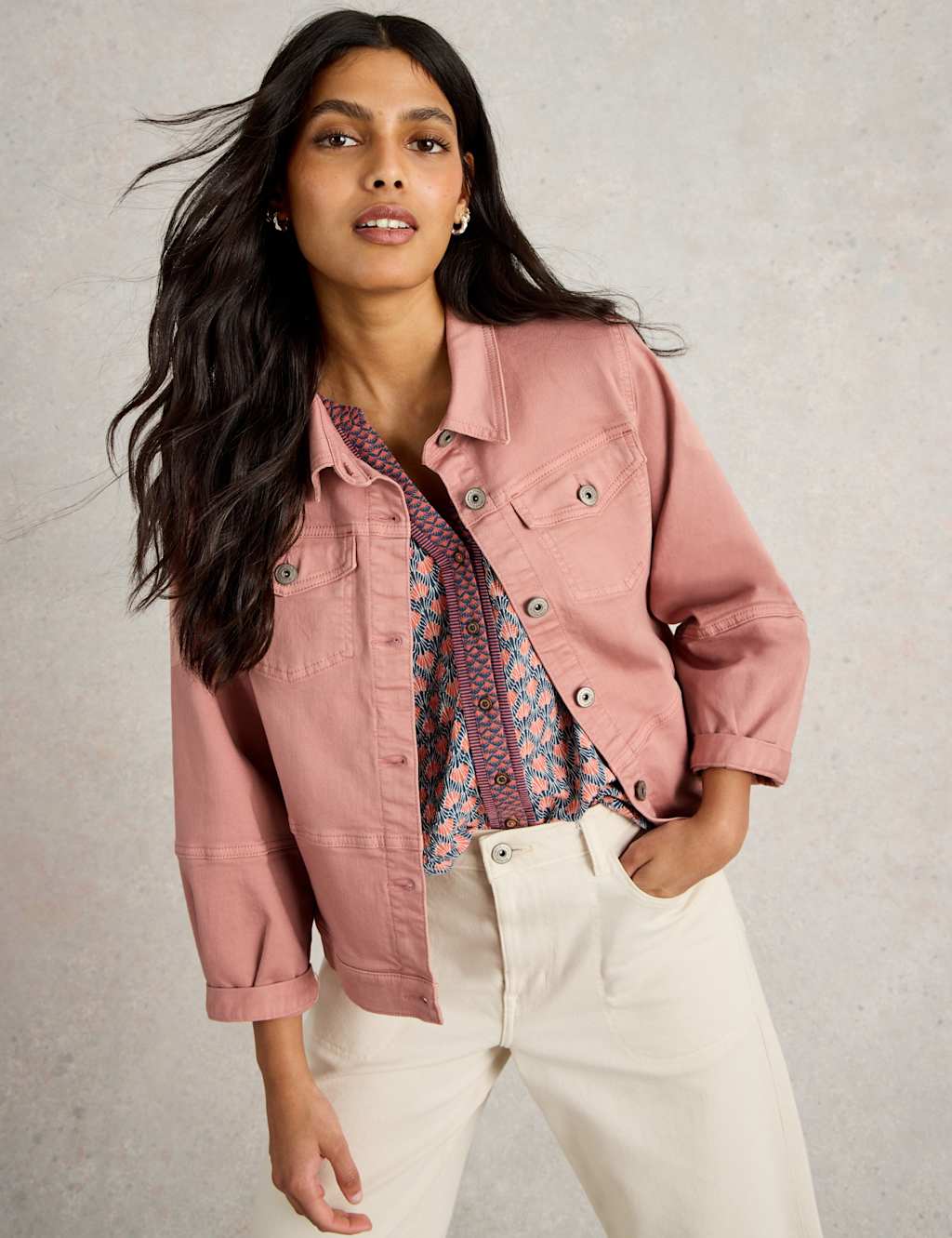 Cotton Rich Denim Jacket 5 of 7