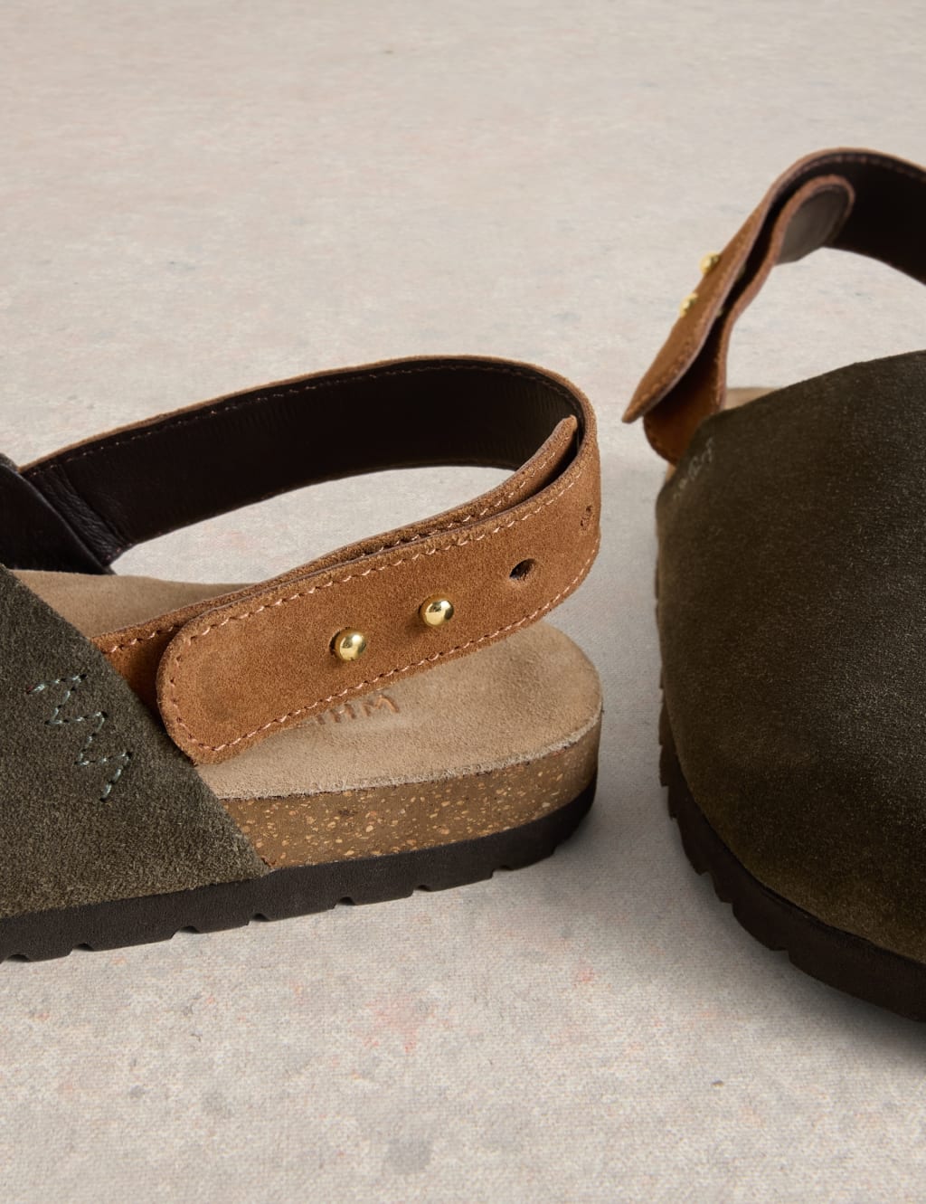 Leather Slingback Footbed Sandals 4 of 4