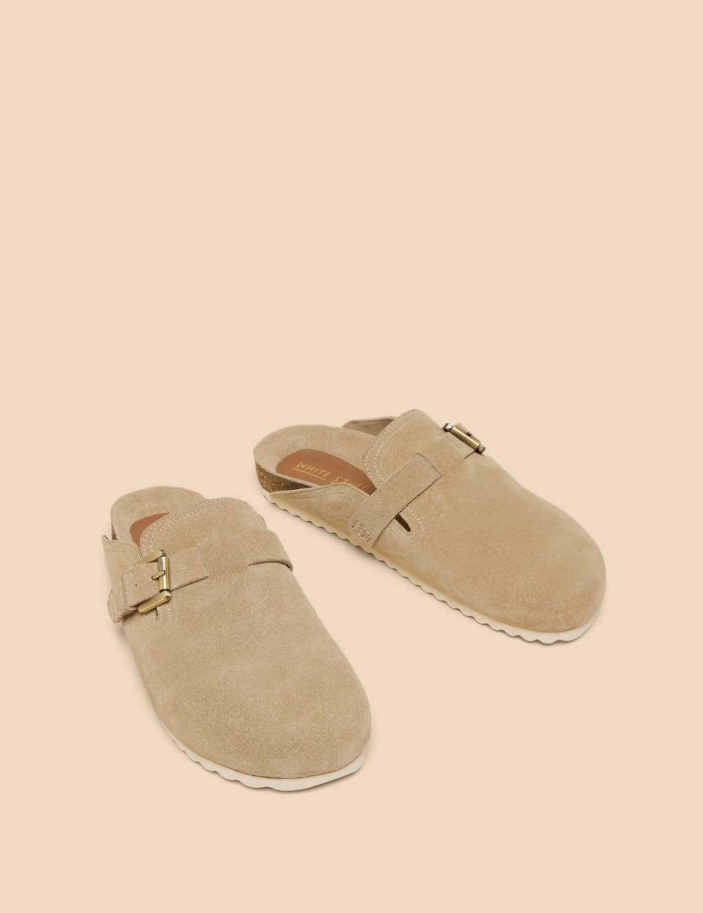 Suede slip on mules shop
