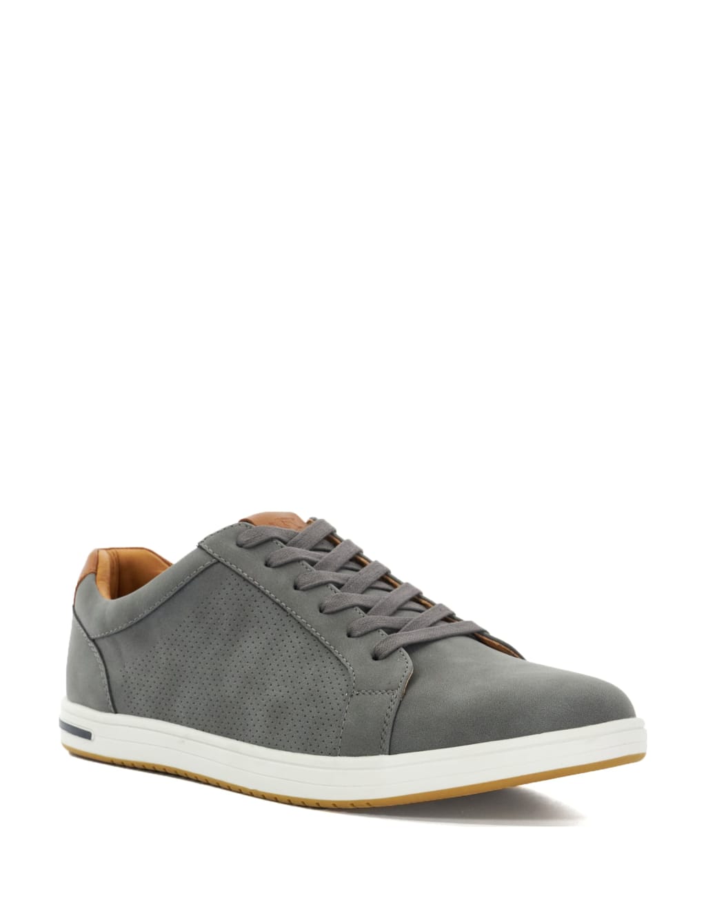 Faux Suede Lace Up Trainers 3 of 5