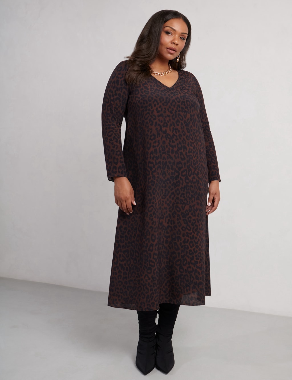 Plus size swing dresses cheap shop