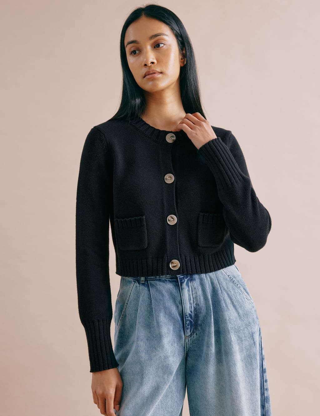 M&s cropped cardigan new arrivals