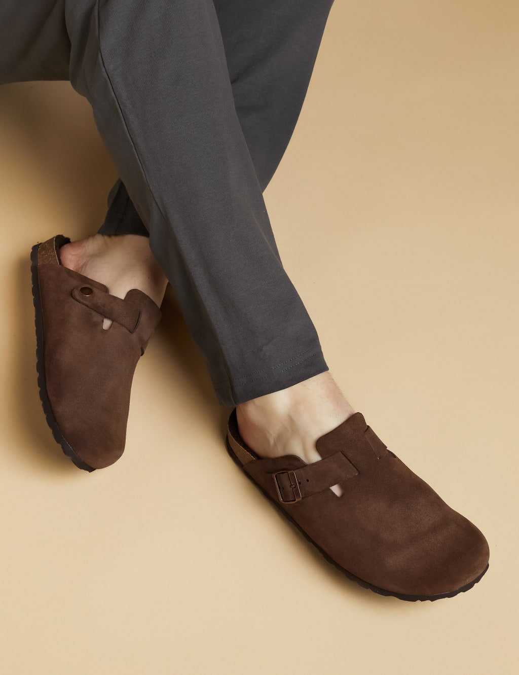 Suede Mule Slippers 1 of 6