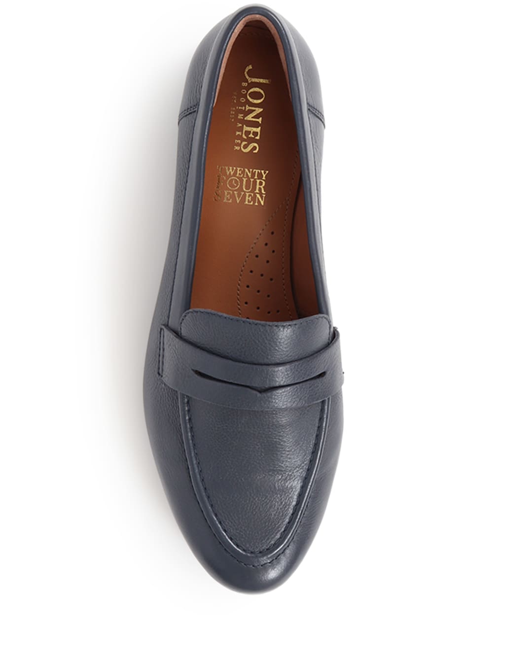 Wide Fit Leather Flatform Pumps 3 of 6
