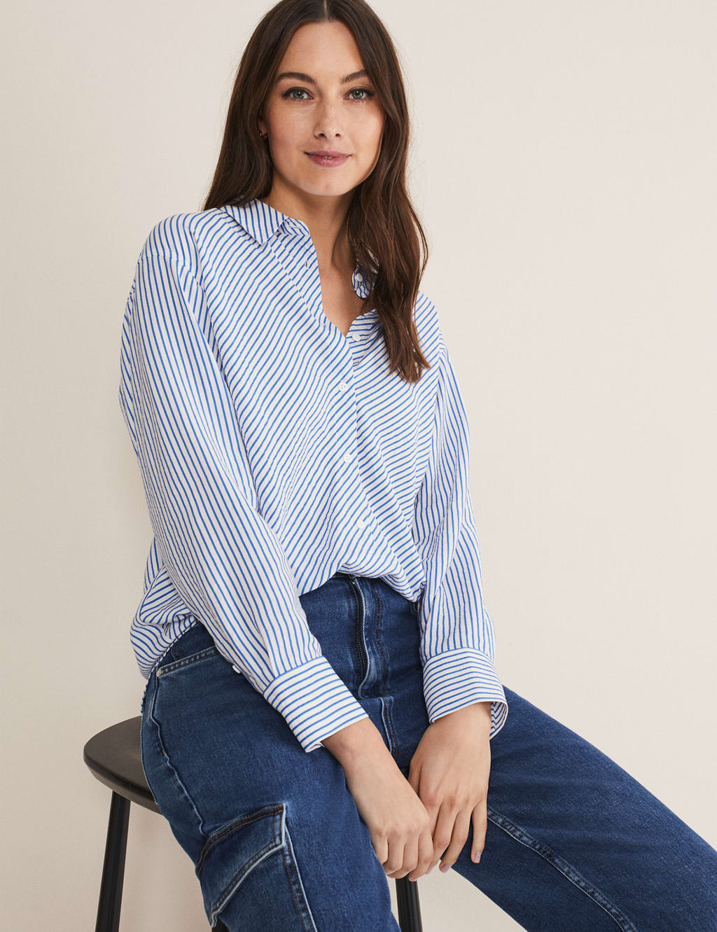 Striped Collared Shirt 5 of 6