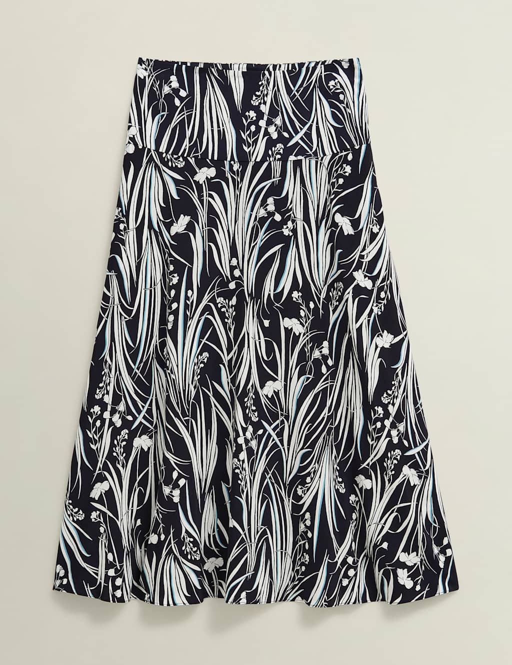 Noemi Floral Midi A-Line Skirt 2 of 8