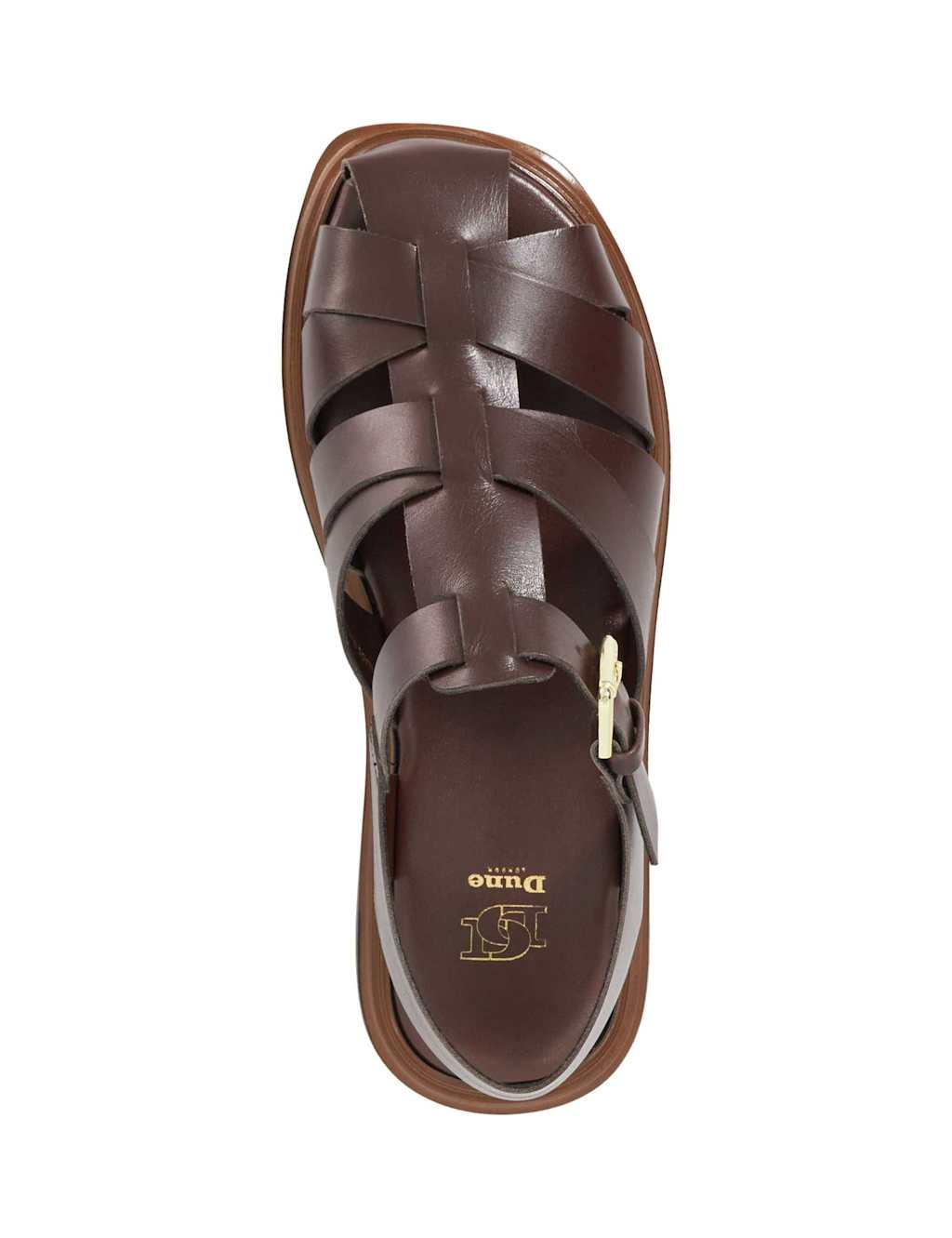 Leather Ankle Strap Fisherman Sandlas 2 of 6