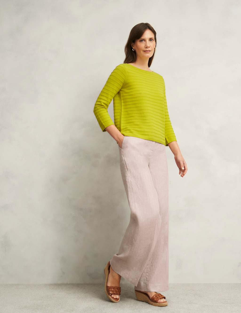 Pure Cotton Textured Jumper 4 of 7