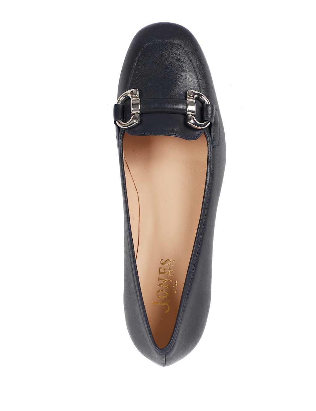 Leather Block Heel Pumps 2 of 5