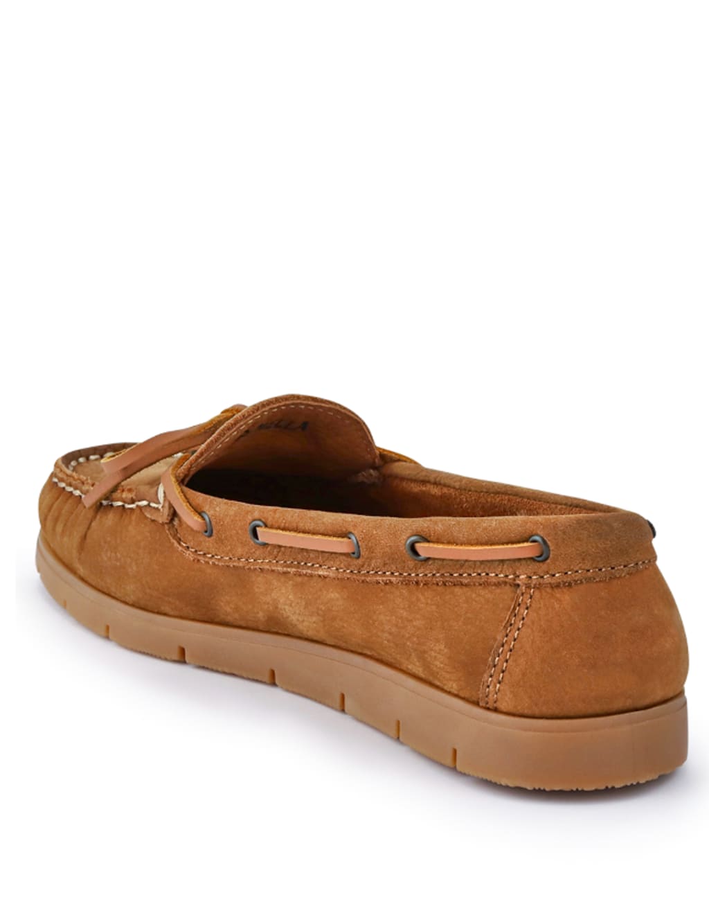 Suede Flat Boat Shoes 5 of 7