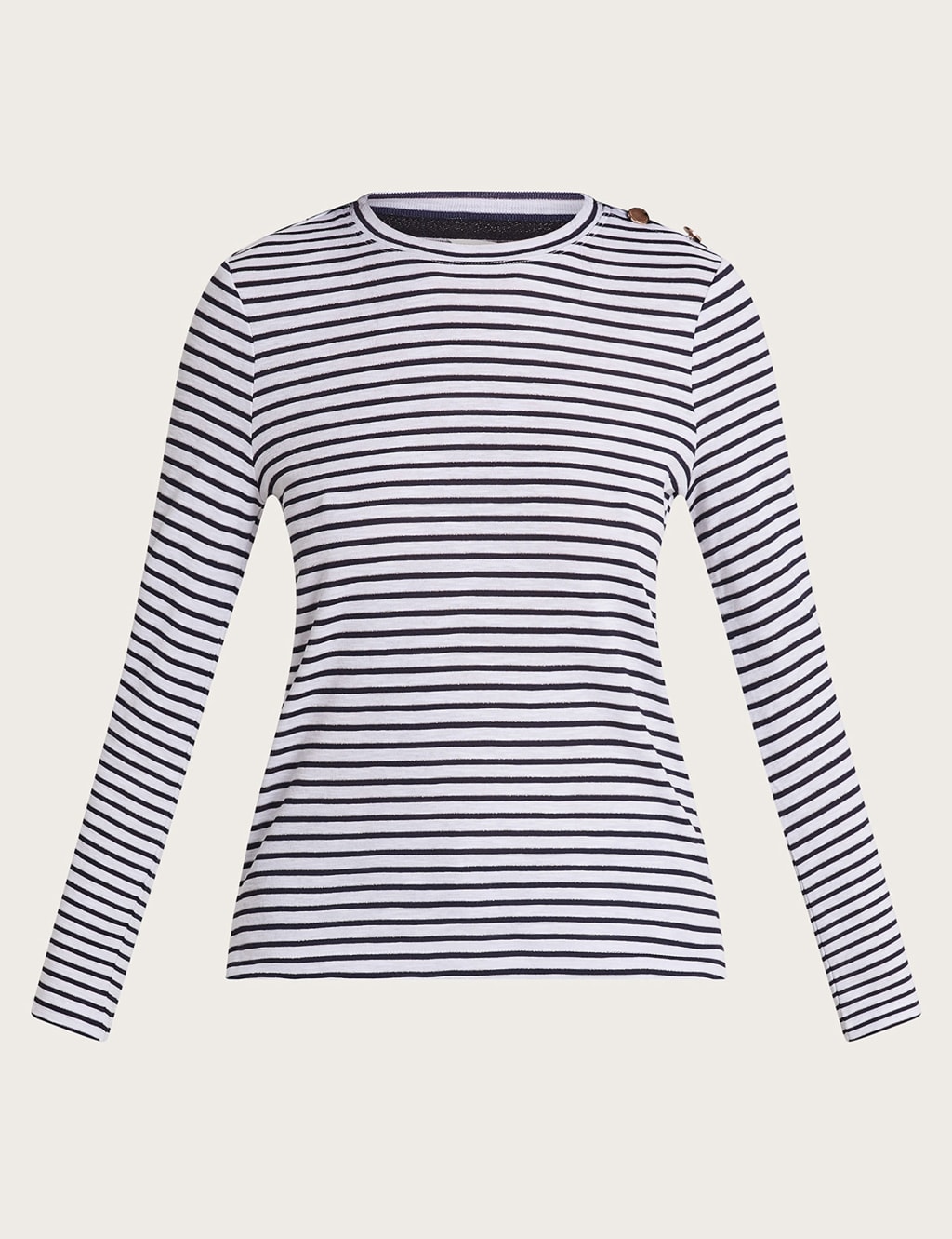 Cotton Rich Striped Top 2 of 5