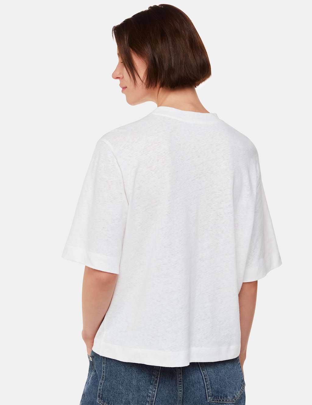 Linen Blend Pocket T-Shirt 4 of 4