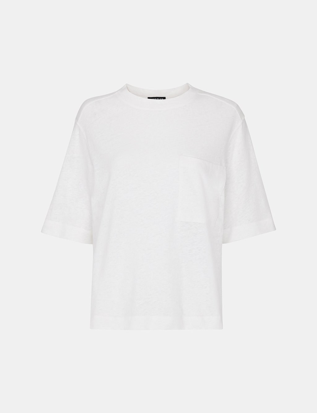 Linen Blend Pocket T-Shirt 2 of 4