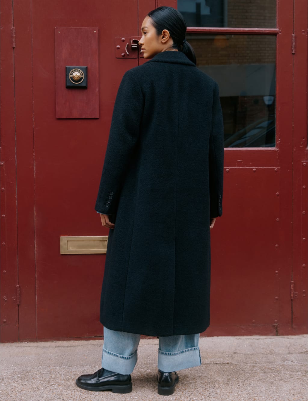 Double Breasted Tailored Coat 4 of 4