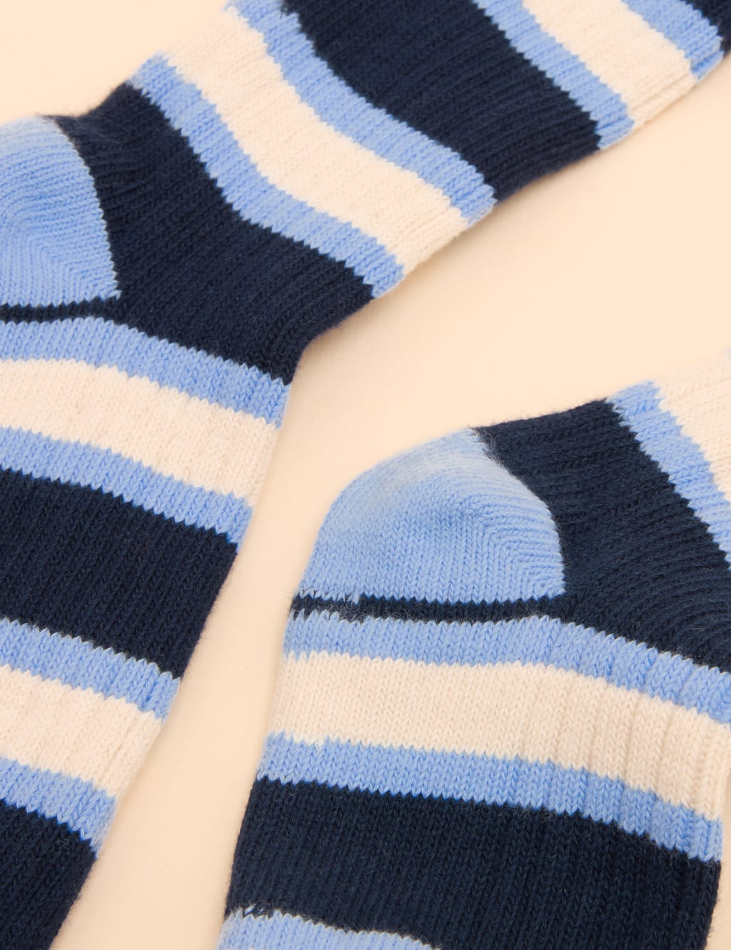 Cotton Rich Striped Knee High Socks 3 of 3