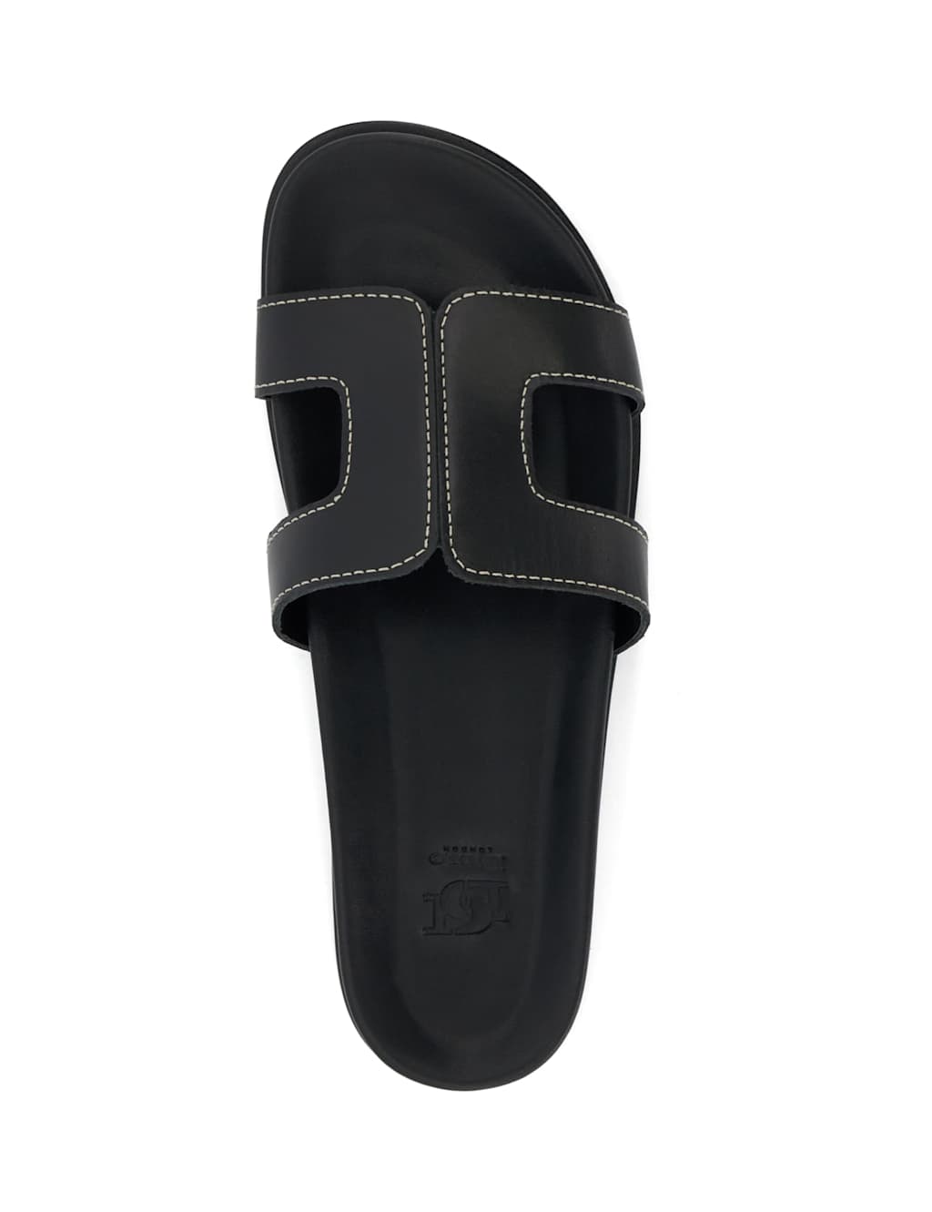 Leather Footbed Sliders 3 of 6