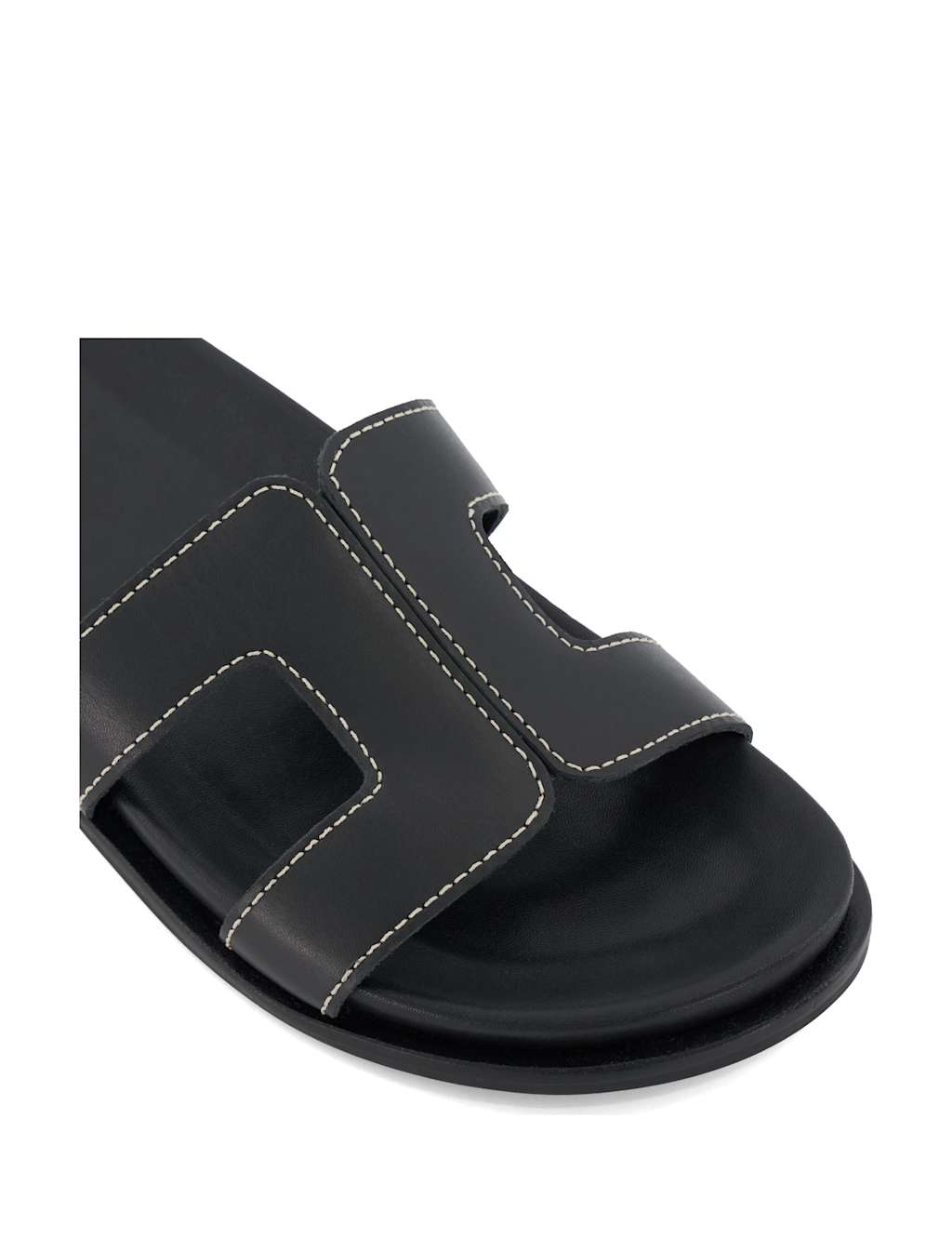 Leather Footbed Sliders 6 of 6