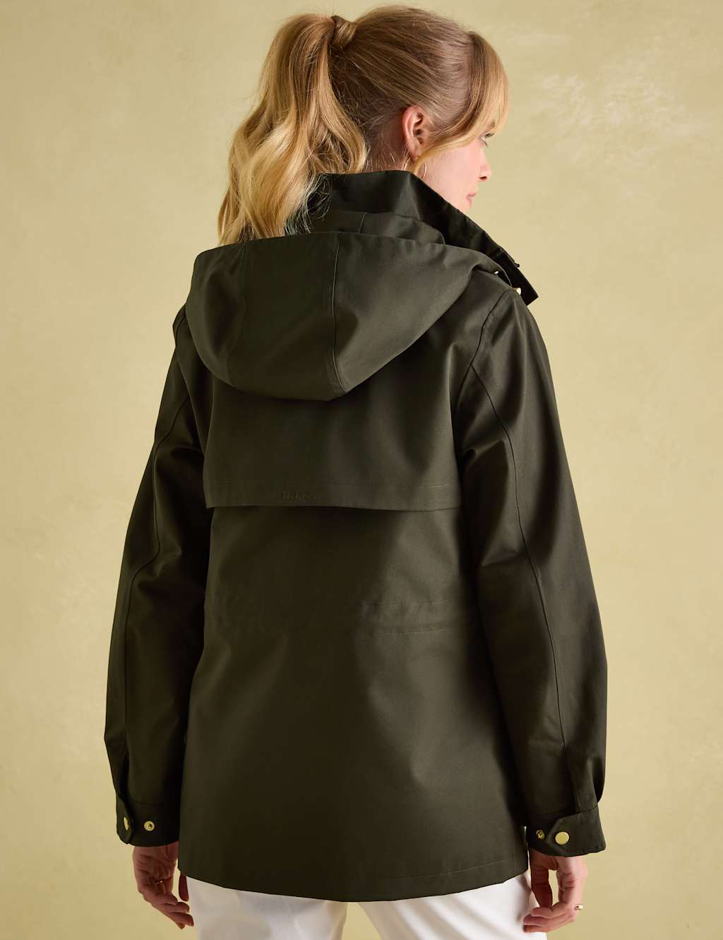 Pure Cotton Hooded Raincoat 4 of 7