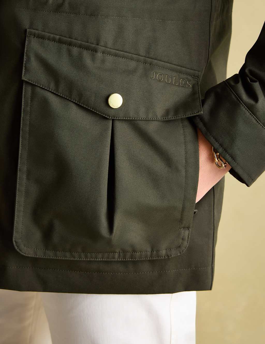 Pure Cotton Hooded Raincoat 6 of 7