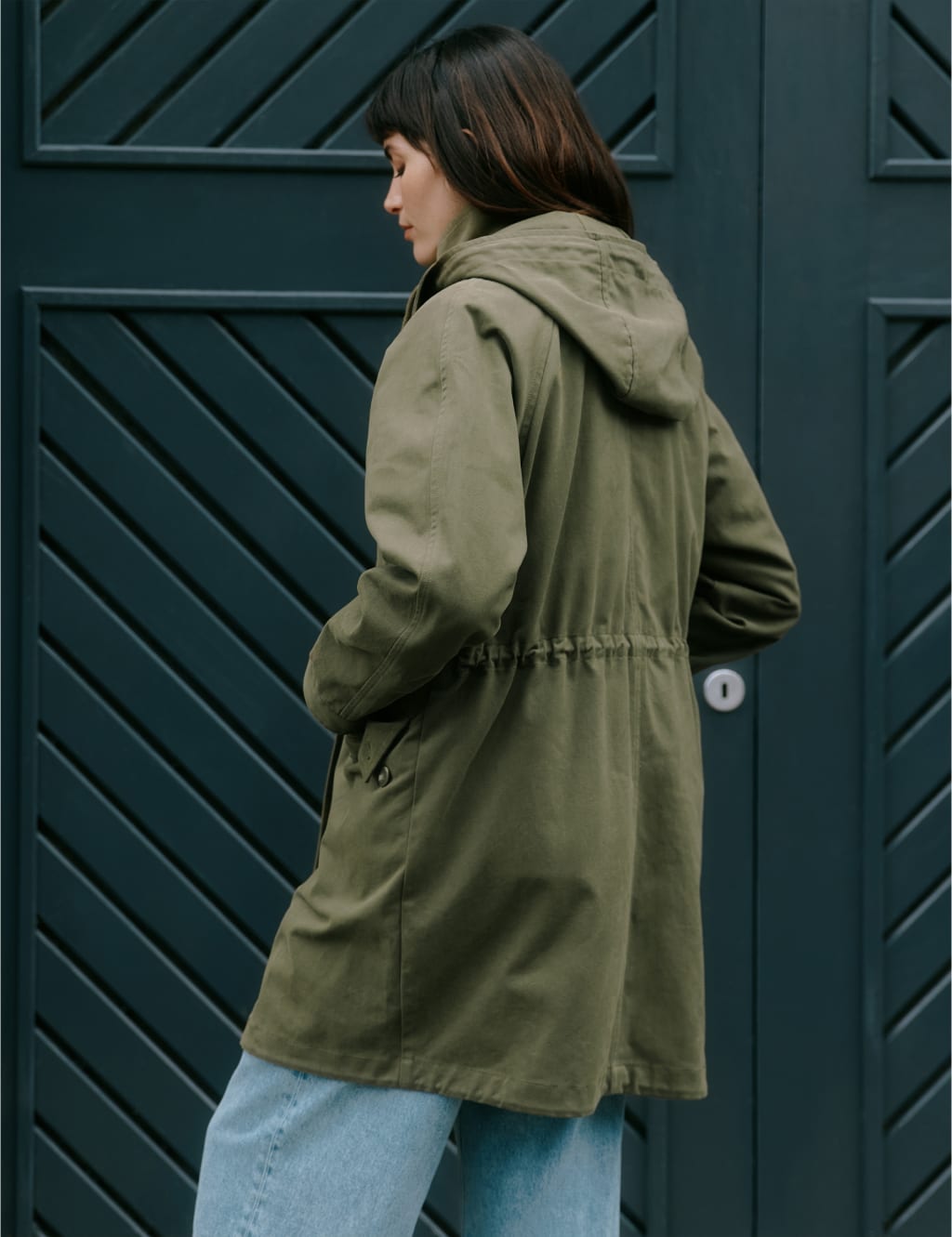 Pure Cotton 2 in 1 Parka Coat 4 of 9