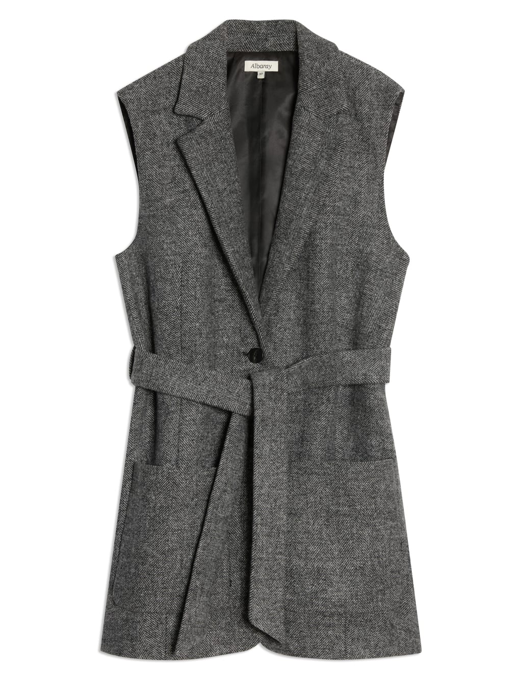Short sleeveless coat shop